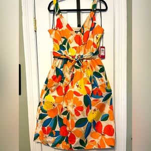NWT Vince Camuto 100% cotton lines sundress size 10.